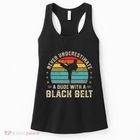 Martial Arts Black Belt Karate Jiu Jitsu Taekwondo Gifts Women's Tank Top thumb 0