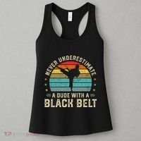 Martial Arts Black Belt Karate Jiu Jitsu Taekwondo Gifts Women's Tank Top thumb 3