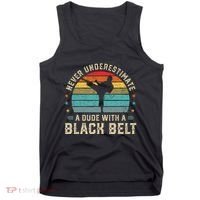 Martial Arts Black Belt Karate Jiu Jitsu Taekwondo Gifts Tank Top thumb 0