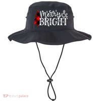 Merry And Bright Cute Christmas Gift Bucket Hat thumb 0