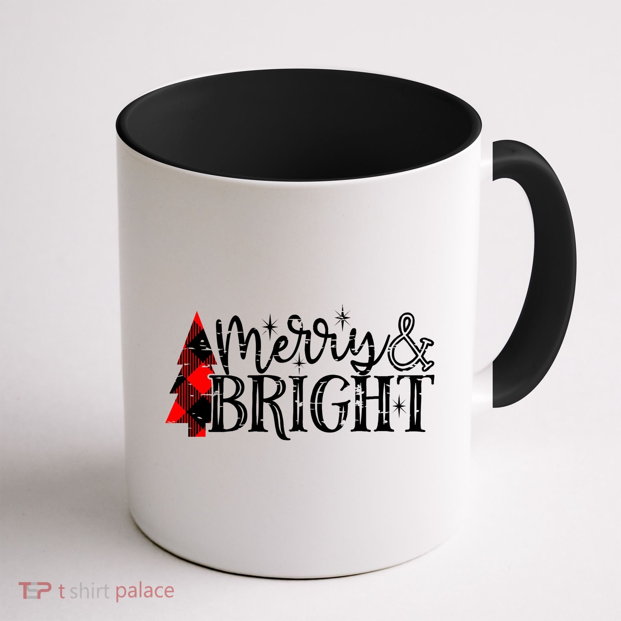 Merry And Bright Cute Christmas Gift Coffee Mug