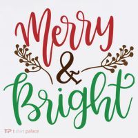 Merry And Bright Christmas Holiday Season Sweatshirt thumb 3