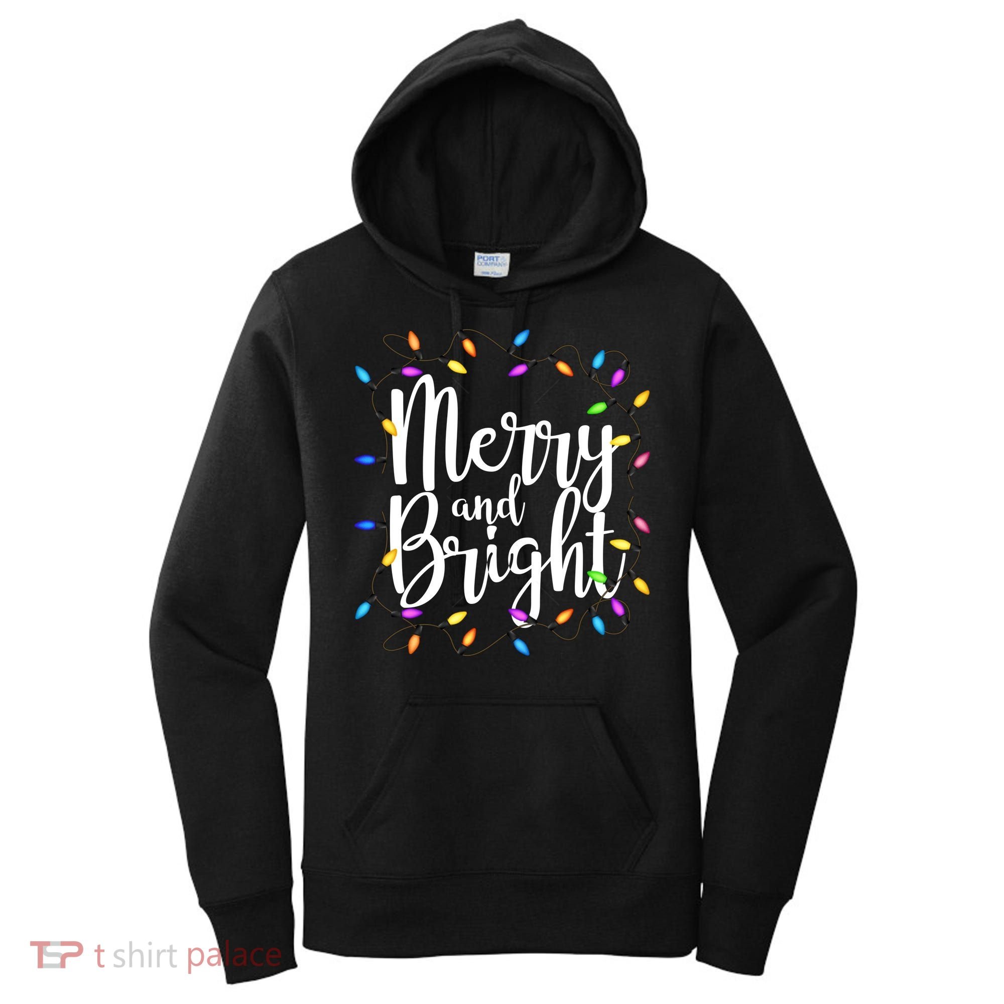 Merry And Bright Women's Hoodie