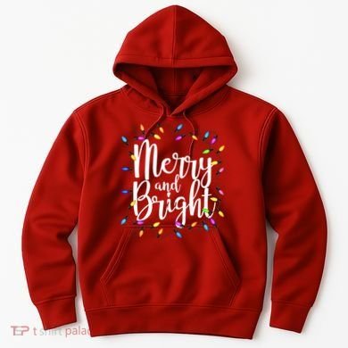 Merry And Bright Hoodie