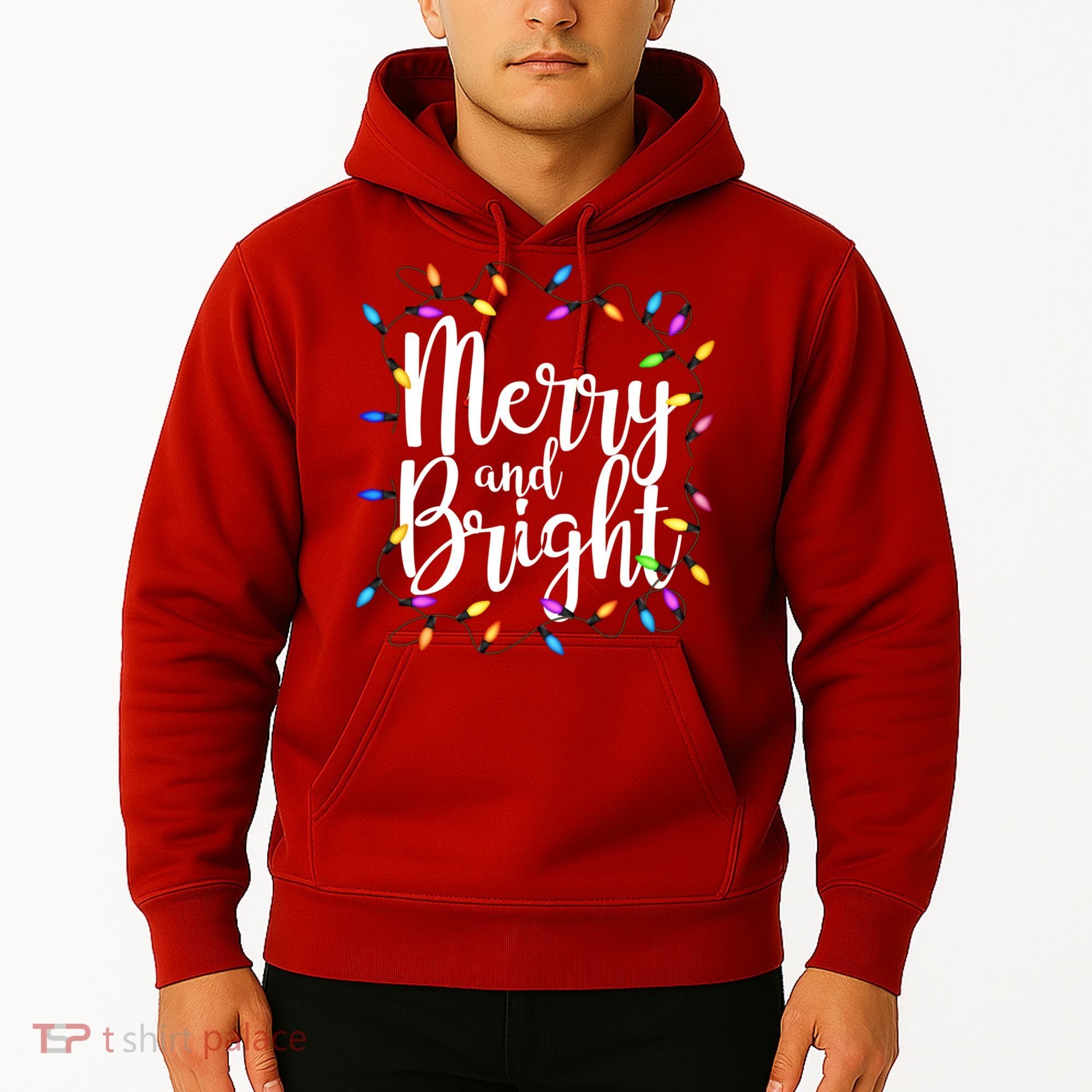 Merry And Bright Hoodie