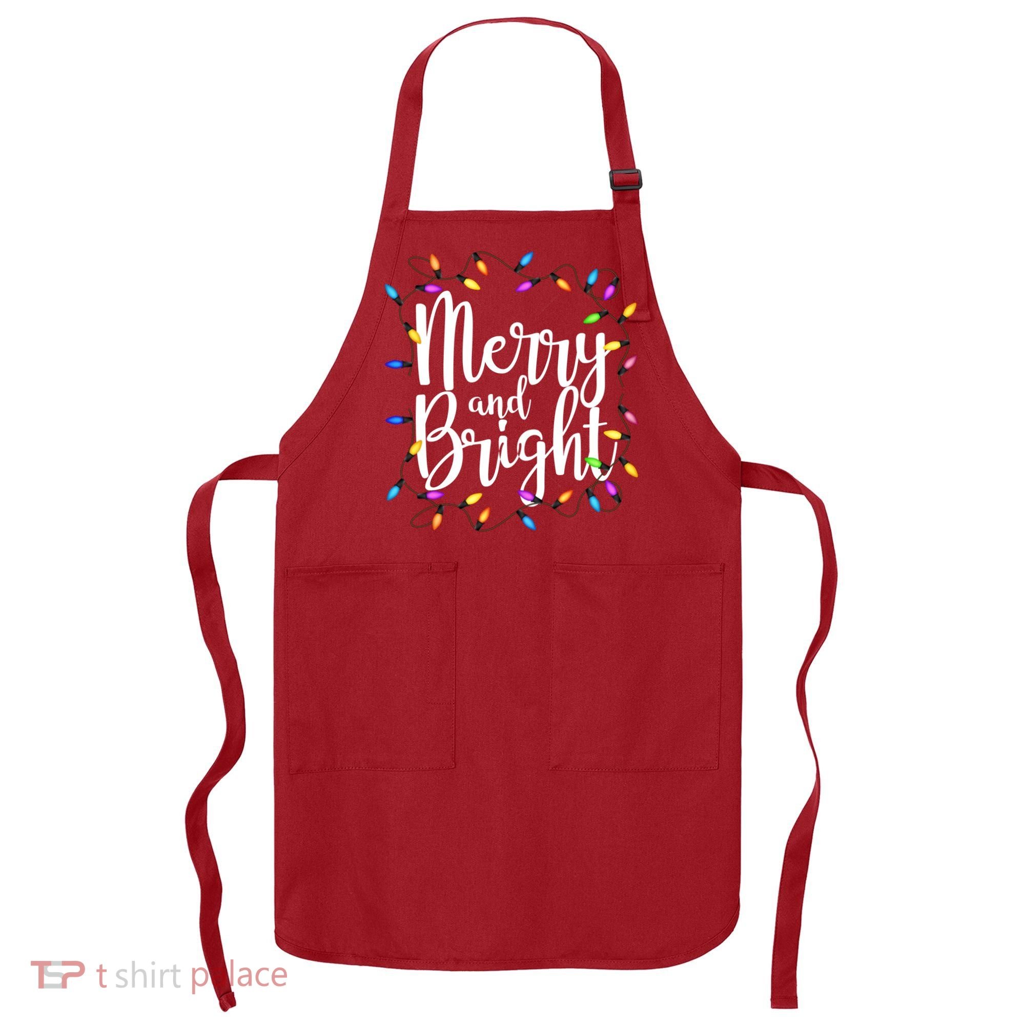 Merry And Bright Apron