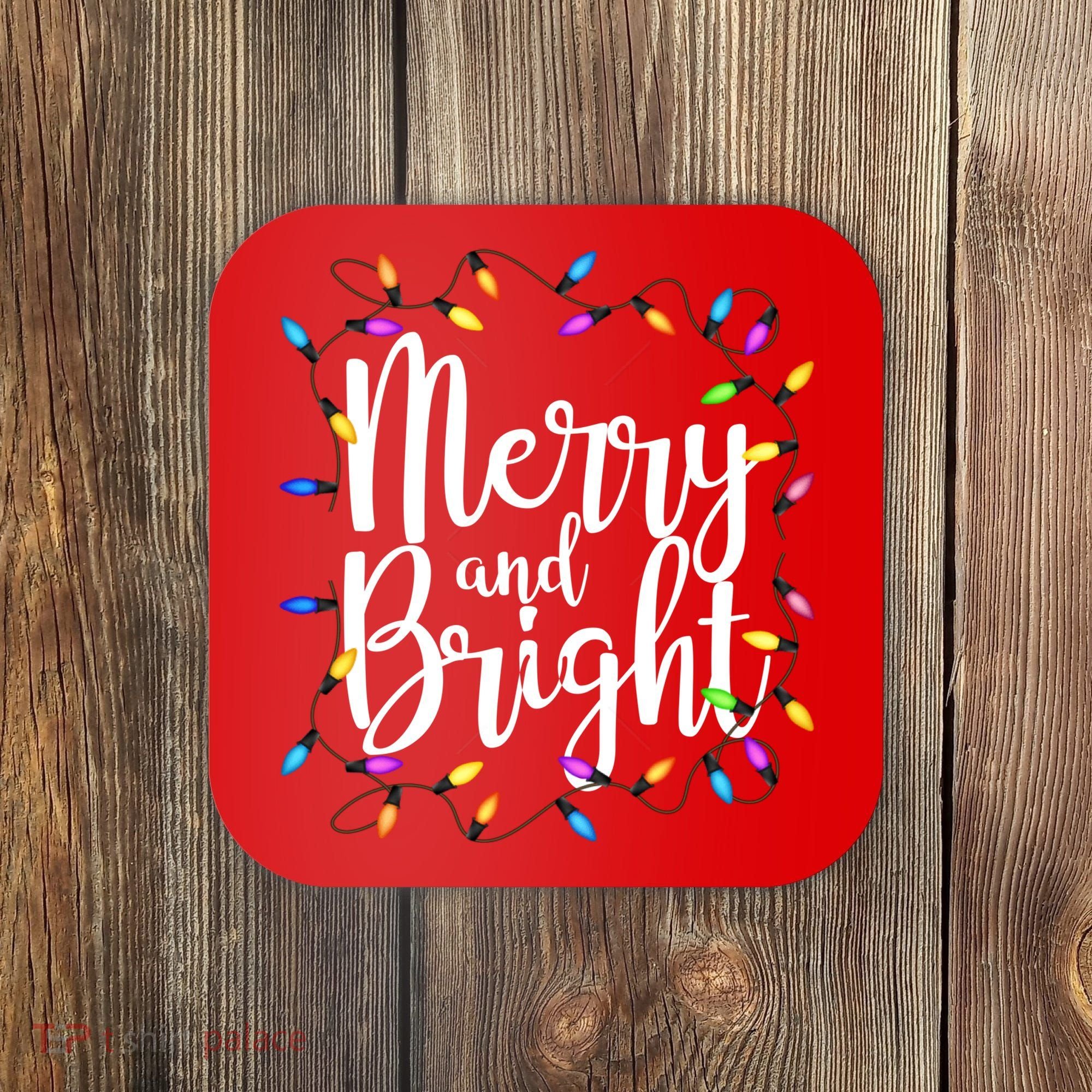 Merry And Bright Coaster