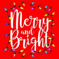 Merry And Bright Mousepad thumb 1