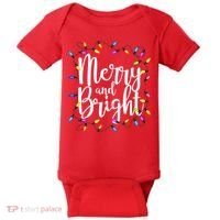 Merry And Bright Baby Bodysuit thumb 0