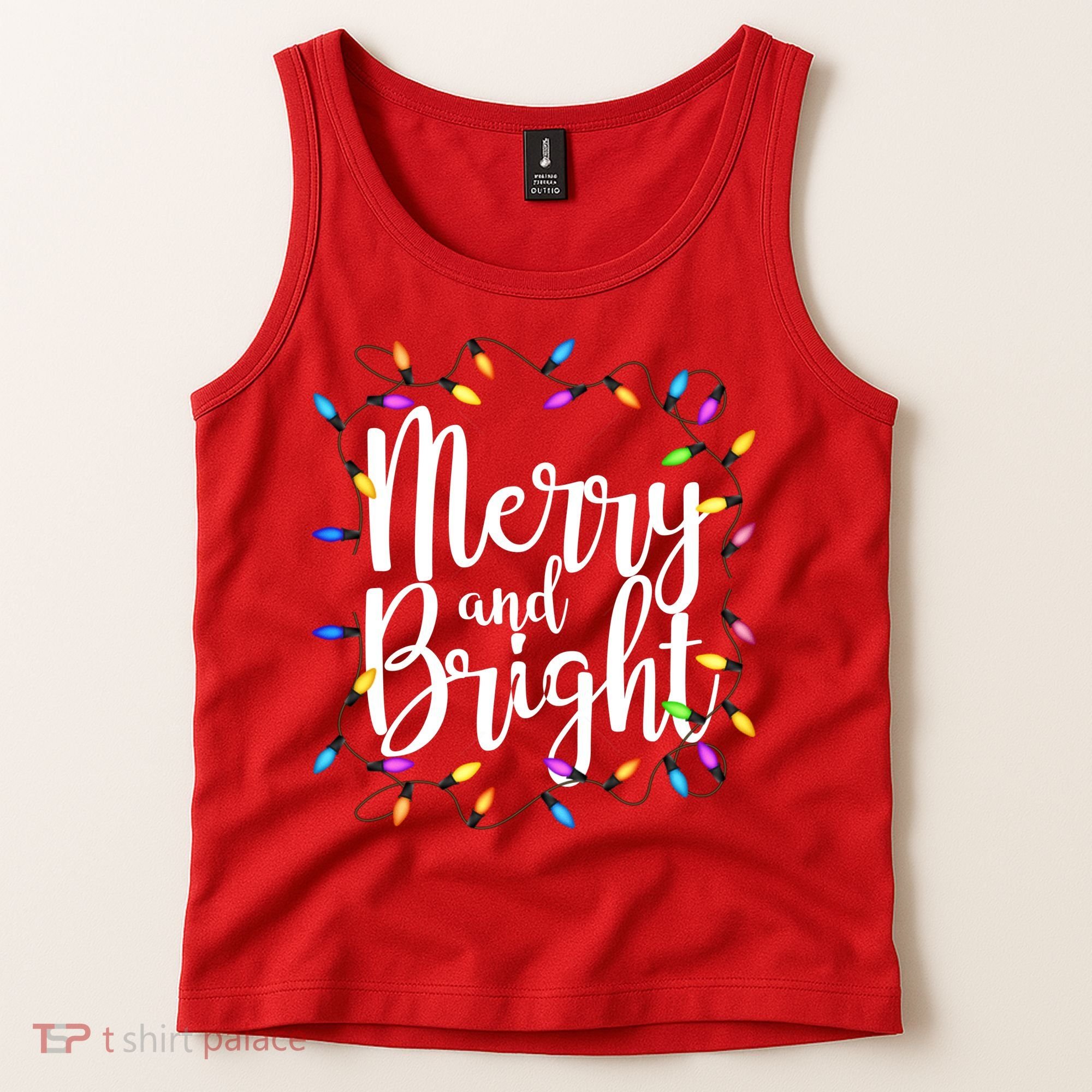Merry And Bright Tank Top