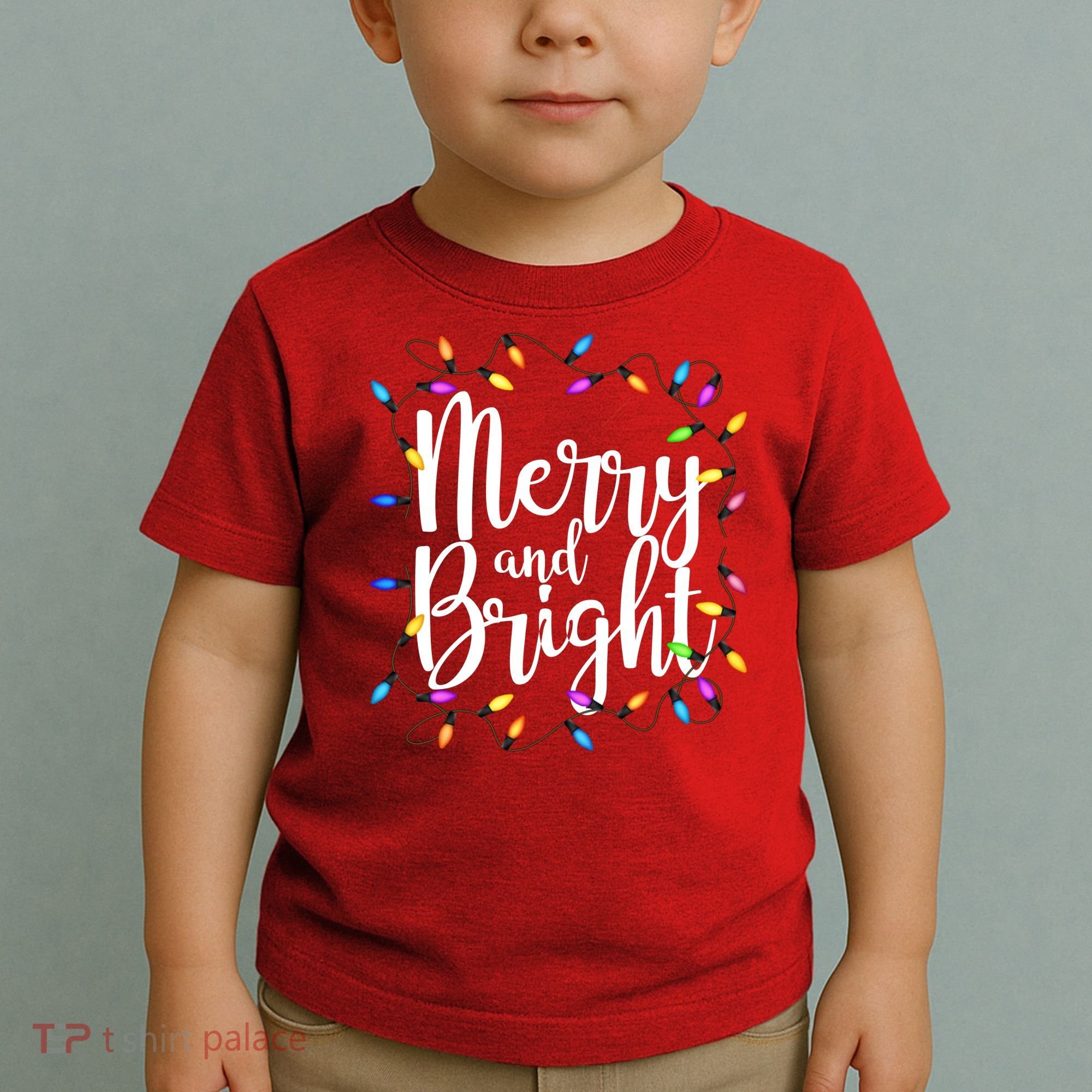 Merry And Bright Toddler T-Shirt