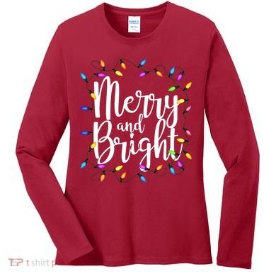 Merry And Bright Women's Long Sleeve Shirt
