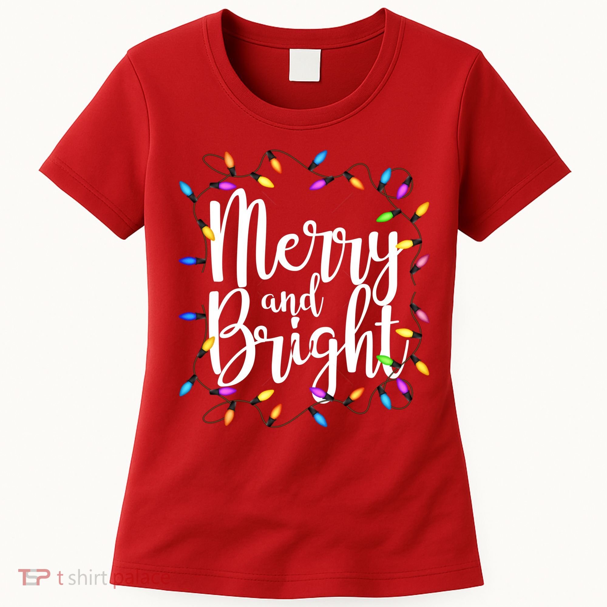 Merry And Bright Women's T-Shirt