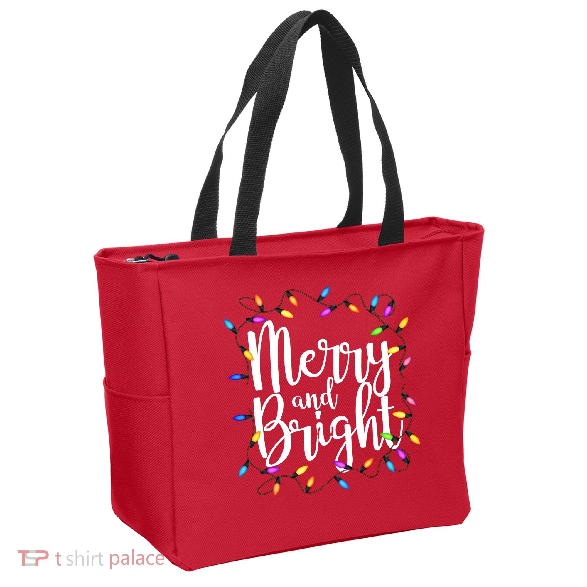 Merry And Bright Tote Bag