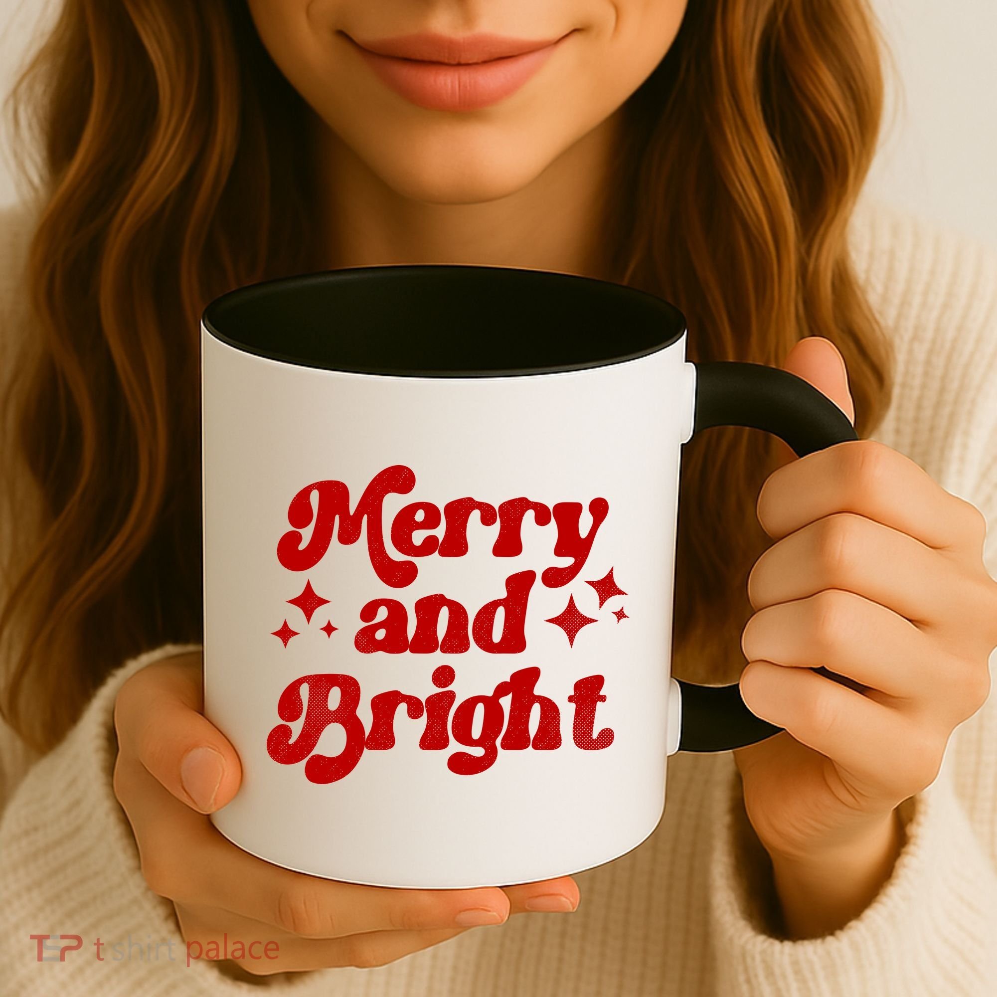 Merry And Bright Christmas Coffee Mug
