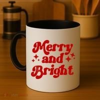 Merry And Bright Christmas Coffee Mug thumb 4