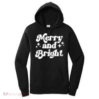 Merry And Bright Christmas Women's Hoodie thumb 0