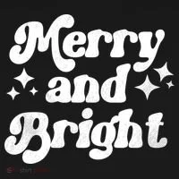 Merry And Bright Christmas Women's Hoodie thumb 2