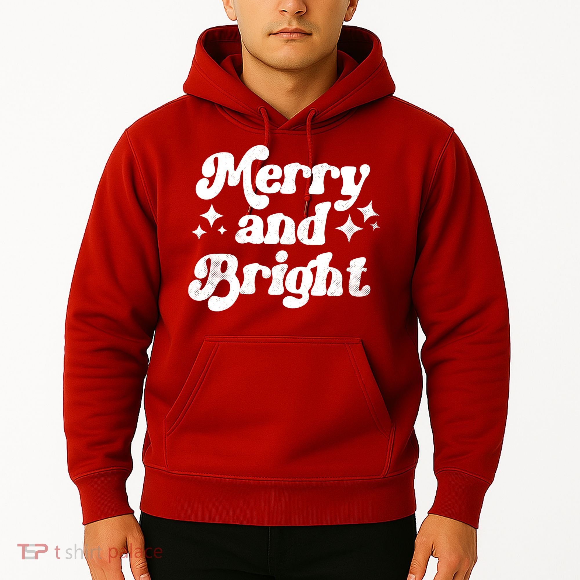 Merry And Bright Christmas Hoodie