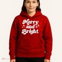 Merry And Bright Christmas Hoodie thumb 5