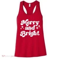 Merry And Bright Christmas Women's Tank Top thumb 0