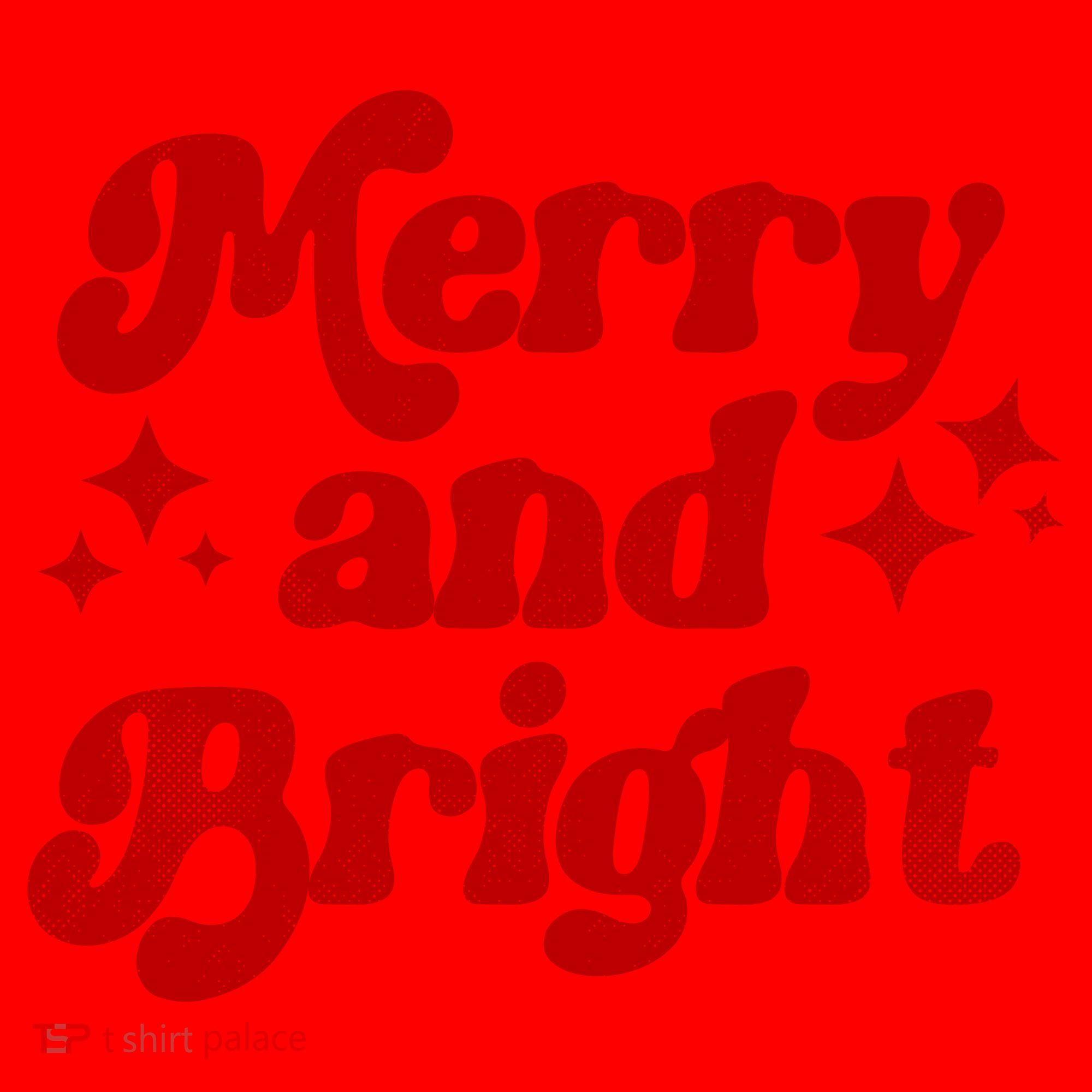 Merry And Bright Christmas Santa Hat