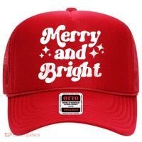 Merry And Bright Christmas Hat thumb 0