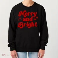 Merry And Bright Women's Sweatshirt thumb 0