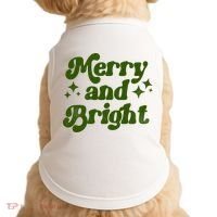 Merry And Bright Doggie Tank thumb 0