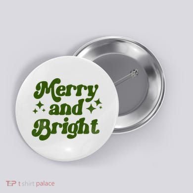 Merry And Bright Button
