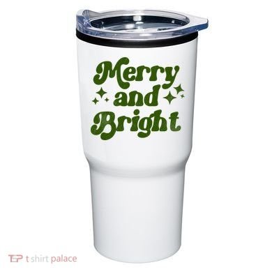 Merry And Bright Tumbler