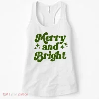Merry And Bright Women's Tank Top thumb 0