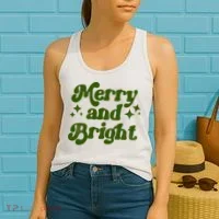 Merry And Bright Women's Tank Top thumb 2