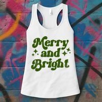 Merry And Bright Women's Tank Top thumb 3