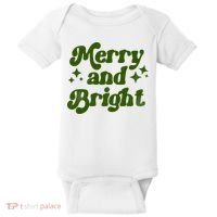 Merry And Bright Baby Bodysuit thumb 0