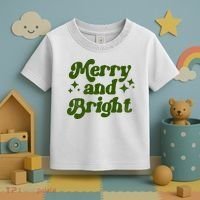 Merry And Bright Toddler T-Shirt thumb 3