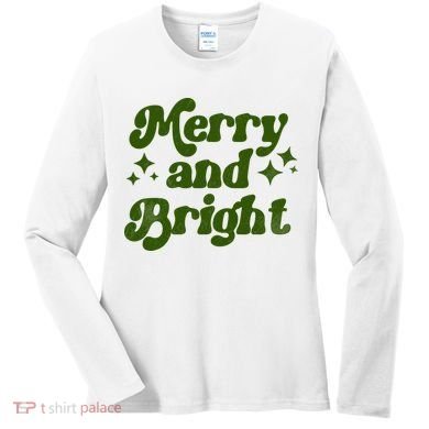 Merry And Bright Women's Long Sleeve Shirt