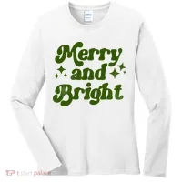 Merry And Bright Women's Long Sleeve Shirt thumb 0