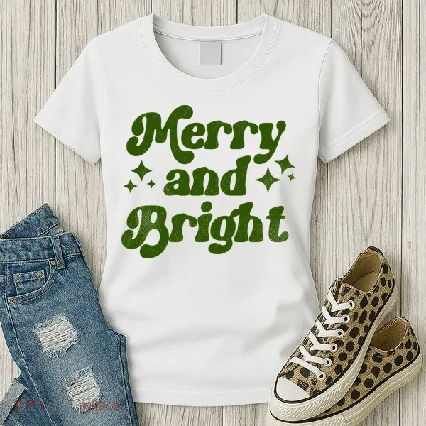 Merry And Bright Women's T-Shirt