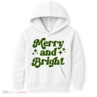 Merry And Bright Kids Hoodie thumb 0