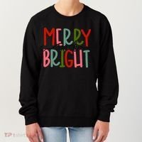 Merry And Bright Family Christmas Women's Sweatshirt thumb 0