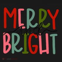 Merry And Bright Family Christmas Women's Hoodie thumb 2