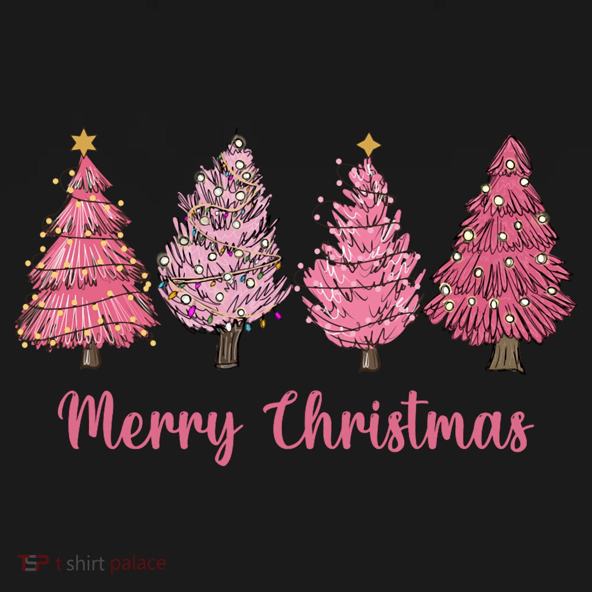 Merry And Bright Christmas Tree Christmas Tree Long Sleeve Backpack