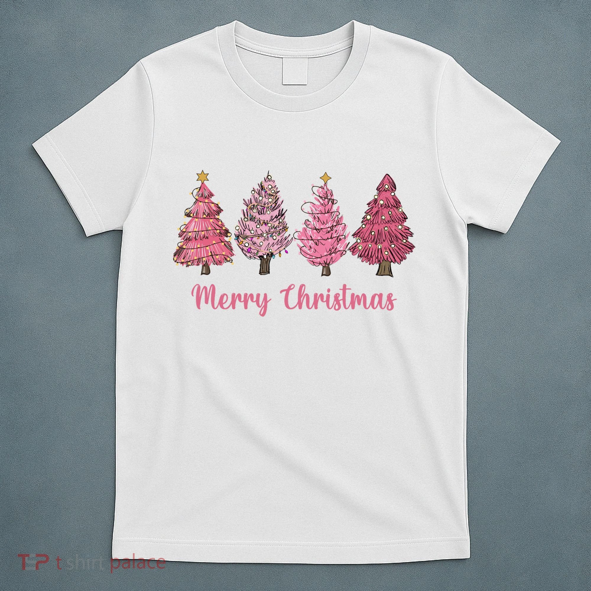 Merry And Bright Christmas Tree Christmas Tree Long Sleeve T-Shirt