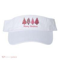 Merry And Bright Christmas Tree Christmas Tree Long Sleeve Visor thumb 0