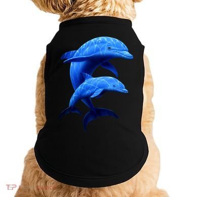 Mama And Baby Dolphin Doggie Tank