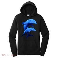 Mama And Baby Dolphin Women's Hoodie thumb 0