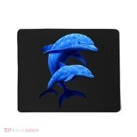 Mama And Baby Dolphin Mousepad thumb 0