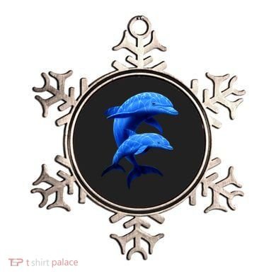 Mama And Baby Dolphin Ornament