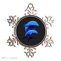 Mama And Baby Dolphin Ornament thumb 0